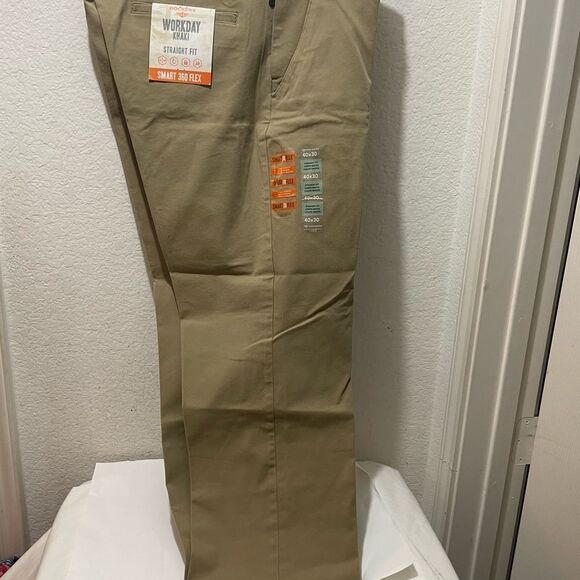 Men's Dockers Straight-Fit Workday Khaki Smart 360 Flex Pants 38x30 - Picture 2 of 15
